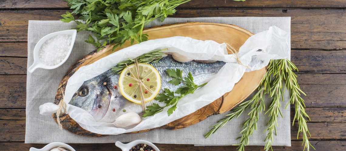 Parchment Paper Fish